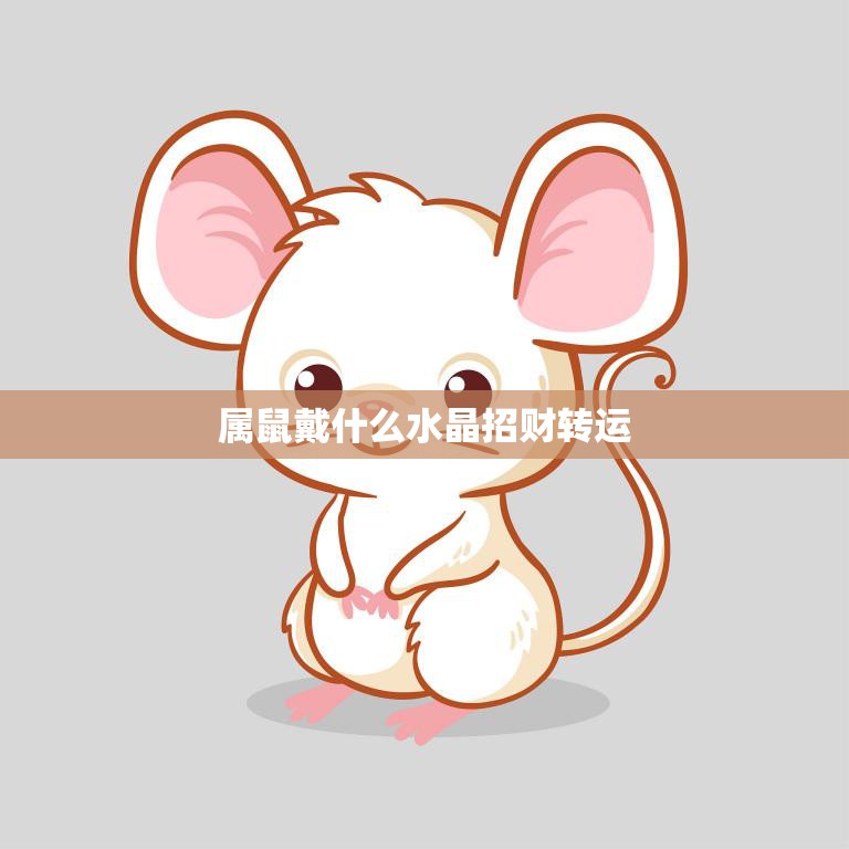 属鼠戴什么水晶招财转运(提升财运的秘密水晶)
