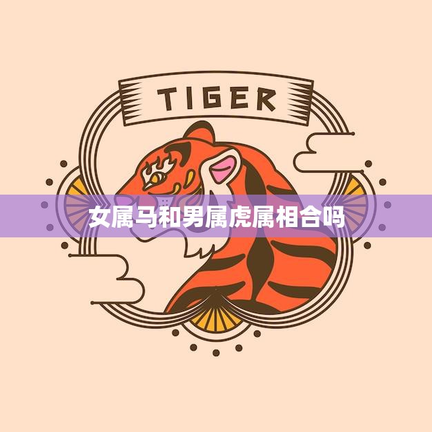 女属马和男属虎属相合吗(属相配对分析)