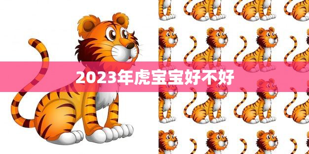 2023年虎宝宝好不好(探讨虎宝宝的性格特点和命运趋势)
