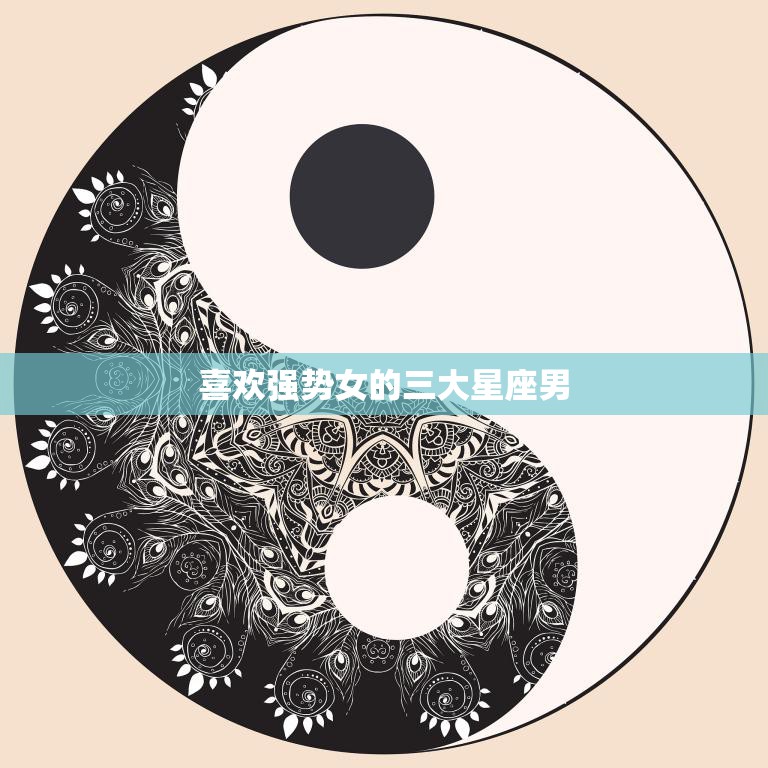 喜欢强势女的三大星座男(霸气男神的恋爱)