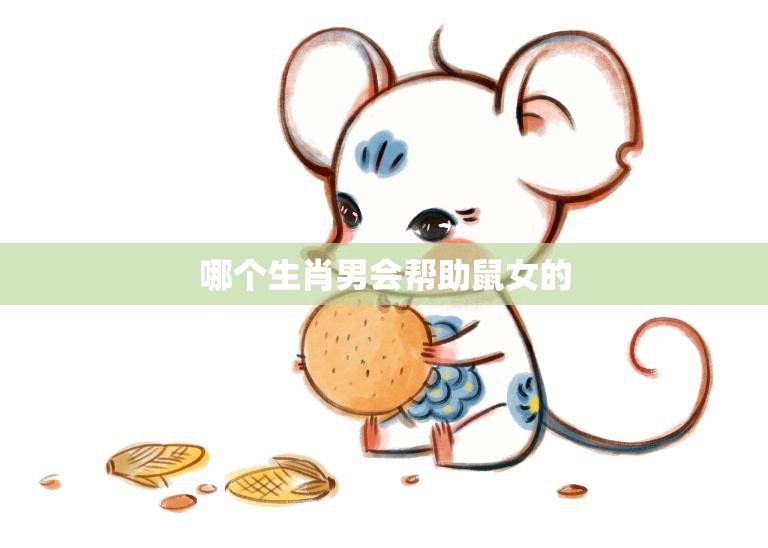 哪个生肖男会帮助鼠女的(寻找最佳拍档)
