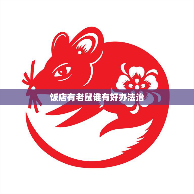 饭店有老鼠谁有好办法治(如何有效解决餐饮业老鼠问题)