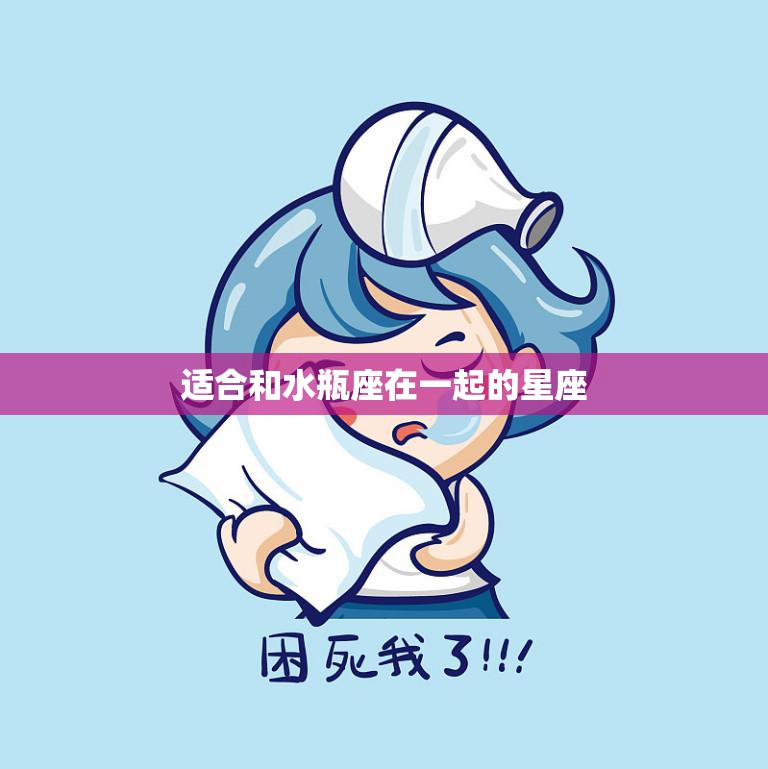 适合和水瓶座在一起的星座(最佳搭档大揭秘)