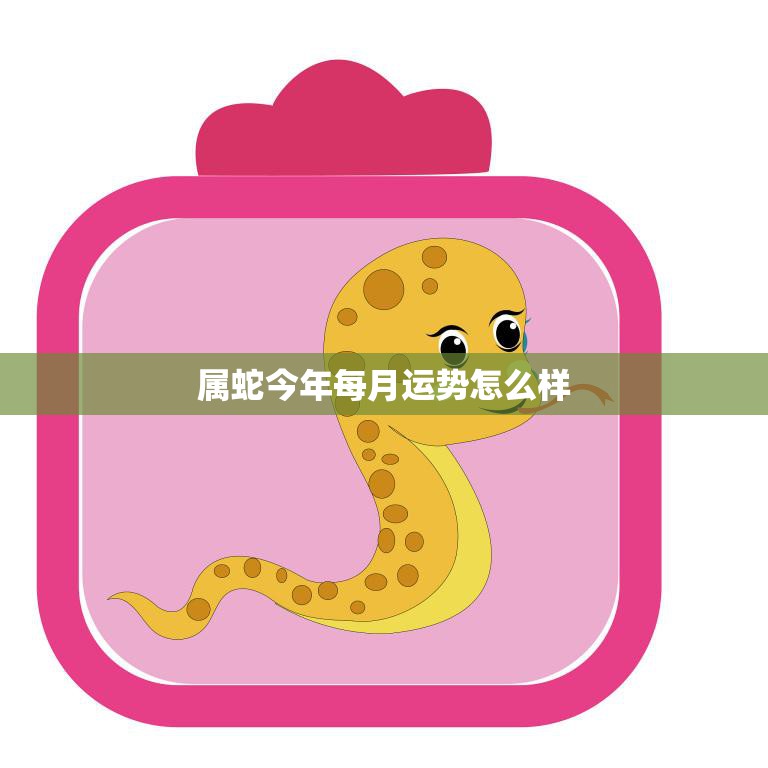 属蛇今年每月运势怎么样(详解2023年蛇年各月运势)