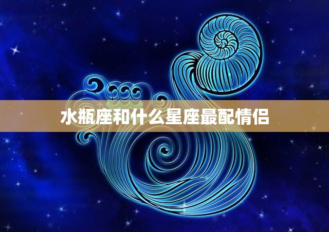 水瓶座和什么星座最配情侣(最佳星座组合是什么)