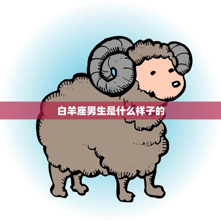 白羊座男生是什么样子的(性格特点揭秘)