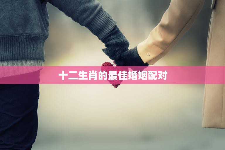 十二生肖的最佳婚姻配对(完美搭配幸福长久)