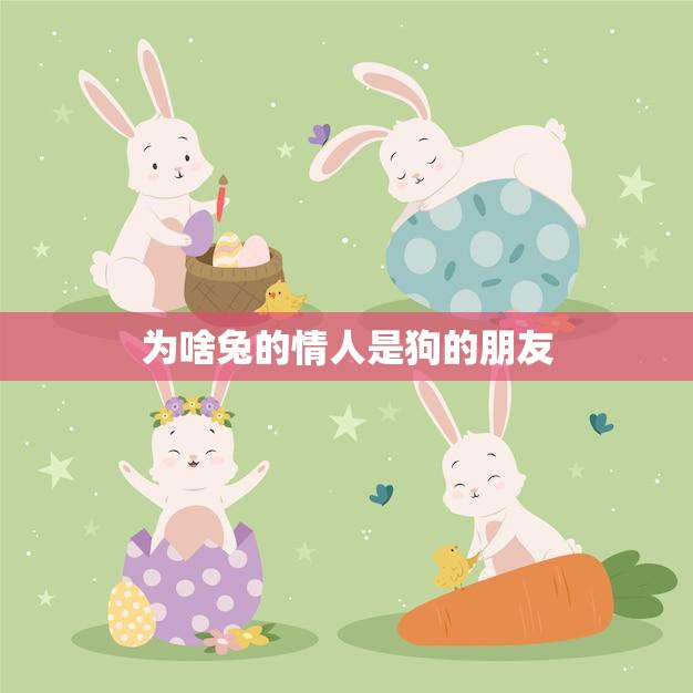 为啥兔的情人是狗的朋友(揭秘动物之间的奇妙友谊)