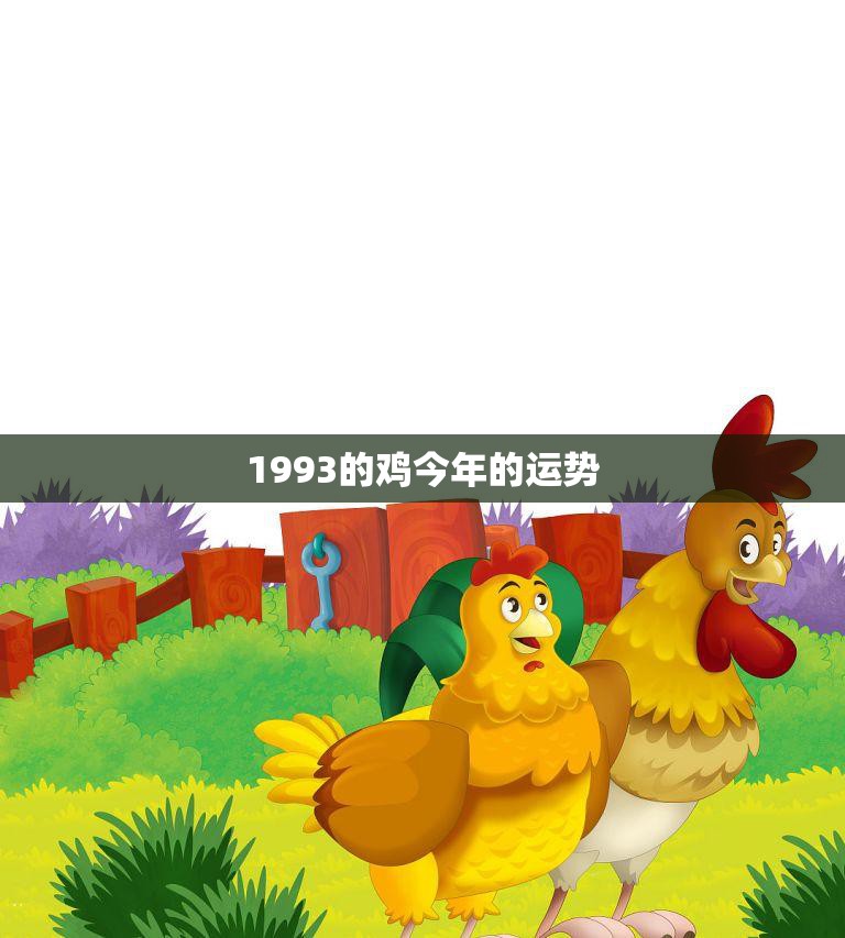 1993的鸡今年的运势(事业有成财运亨通)