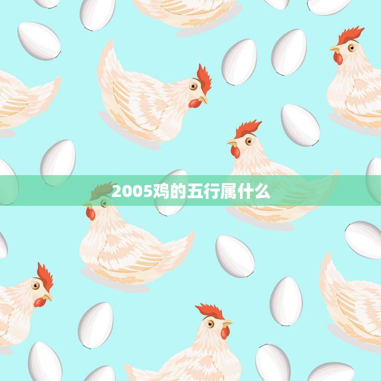2005鸡的五行属什么(探寻属鸡人的五行属性)