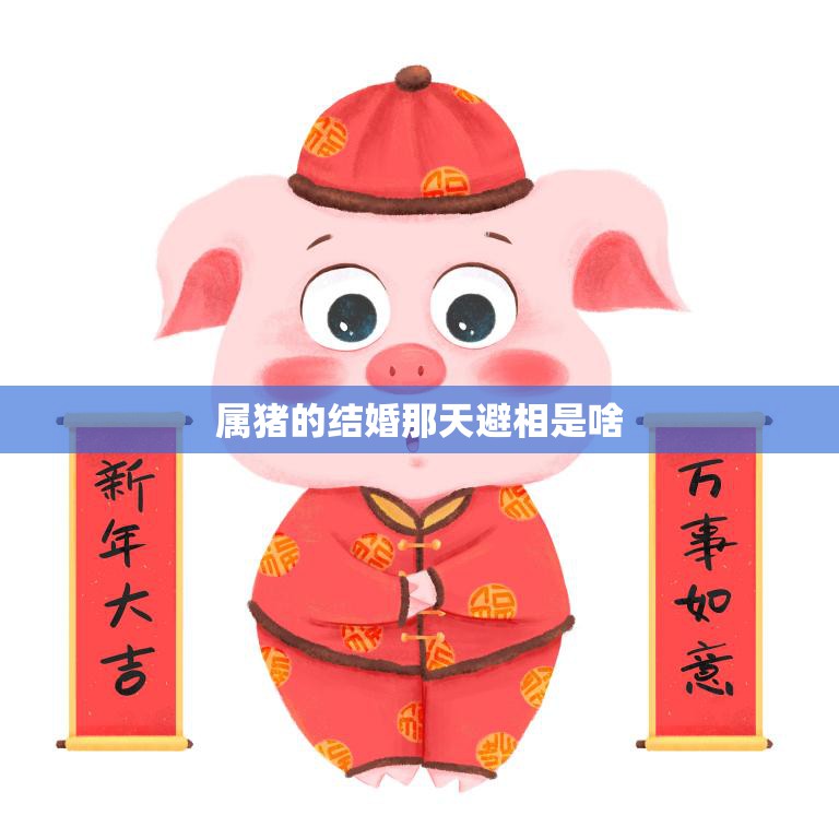 属猪的结婚那天避相是啥(如何避免婚礼不吉利)