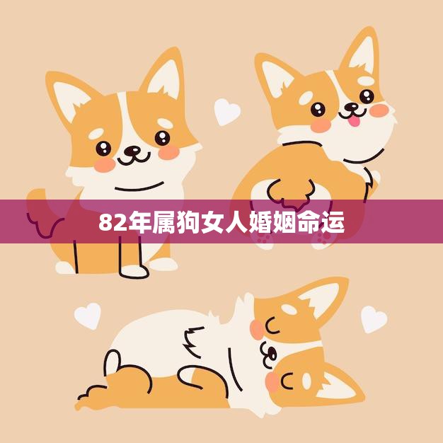 82年属狗女人婚姻命运(如何避免婚姻危机)