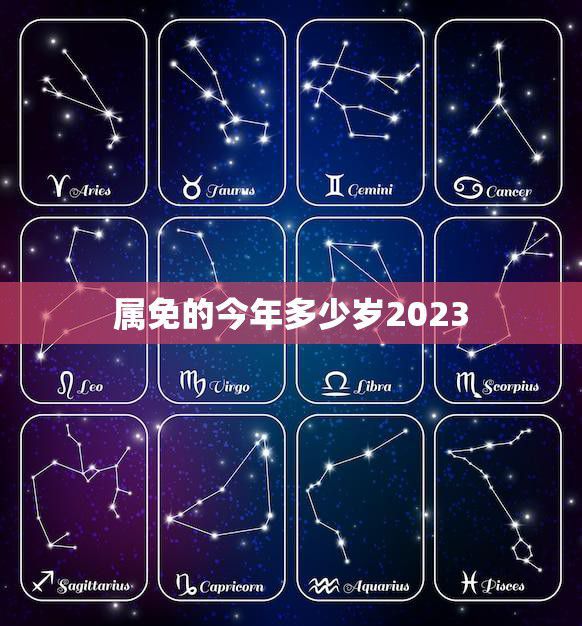 属免的今年多少岁2023(属免的年龄计算方法及2023年的年龄预测)