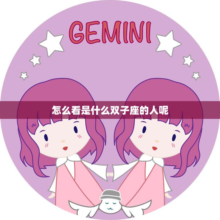 怎么看是什么双子座的人呢(探秘双子座的性格特征)