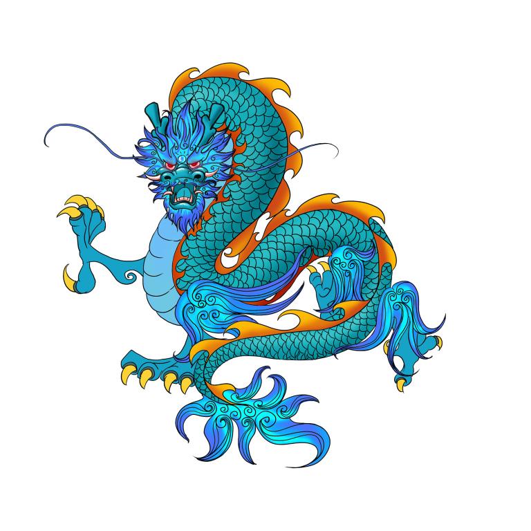 属龙的年份及年龄对照表(了解你的龙年生肖和年龄对照表)