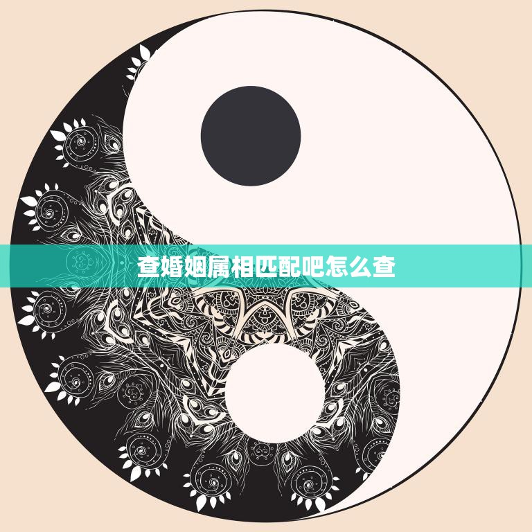 查婚姻属相匹配吧怎么查(解决婚姻属相不合问题)