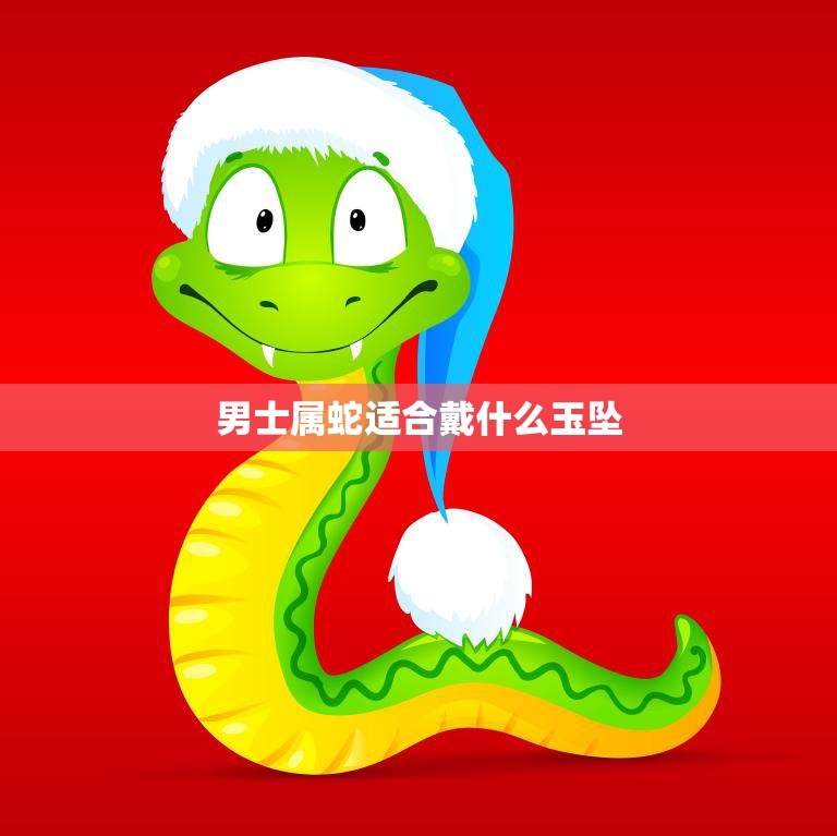 男士属蛇适合戴什么玉坠(选择合适的玉坠增强男士魅力与运势)