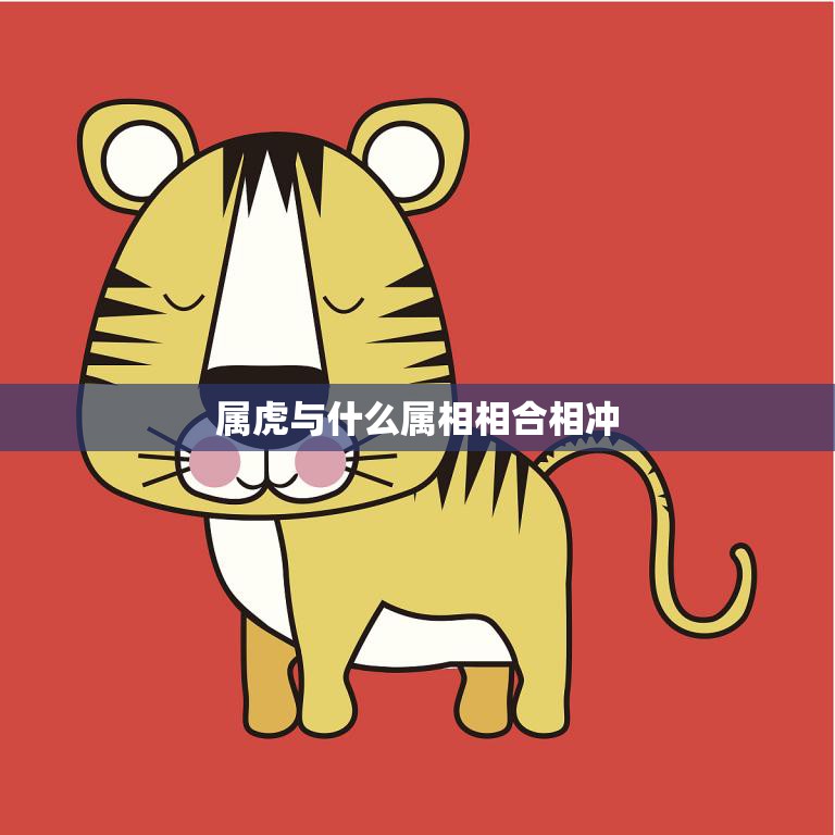 属虎与什么属相相合相冲(如何避免冲突提高相处之道)