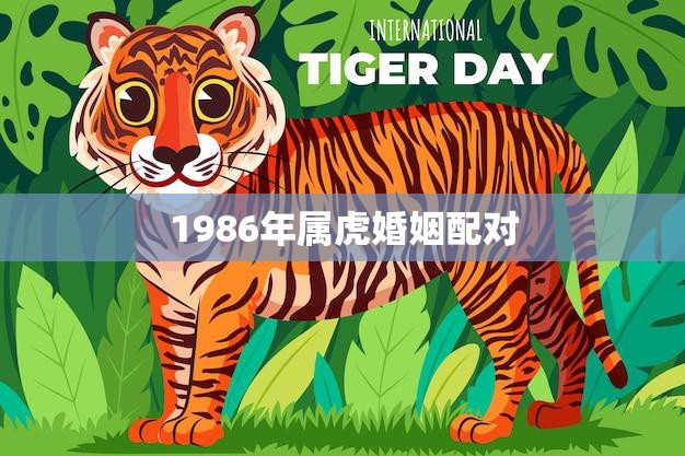 1986年属虎婚姻配对(如何找到最佳伴侣)