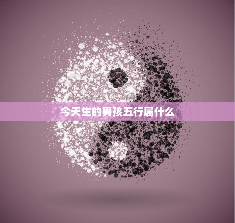今天生的男孩五行属什么(解析五行命理揭秘宝宝性格特点)