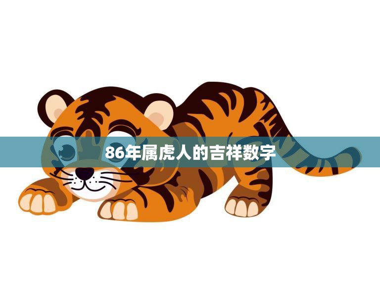 86年属虎人的吉祥数字(解析幸运数字为几)
