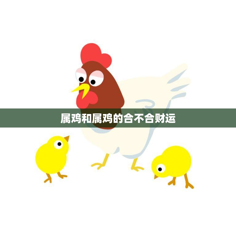 属鸡和属鸡的合不合财运(解析财源滚滚还是财不聚财难守)