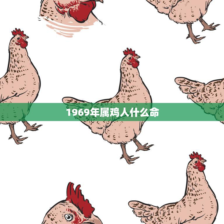 1969年属鸡人什么命(解析命运如何)
