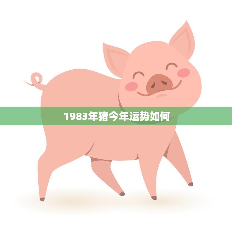 1983年猪今年运势如何(猪年大吉财运亨通事业顺利)