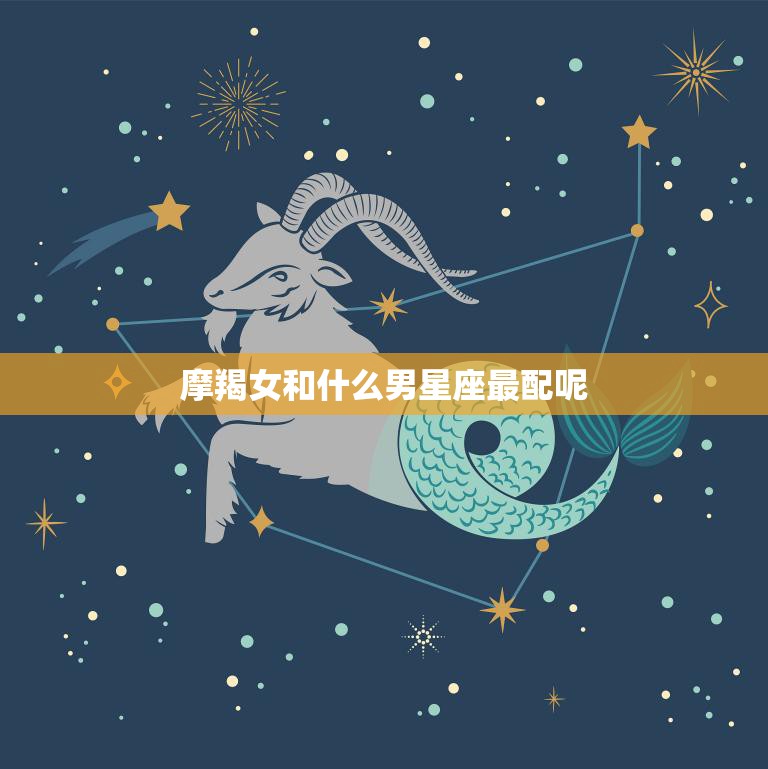 摩羯女和什么男星座最配呢(星座大揭秘最佳配对男星座)
