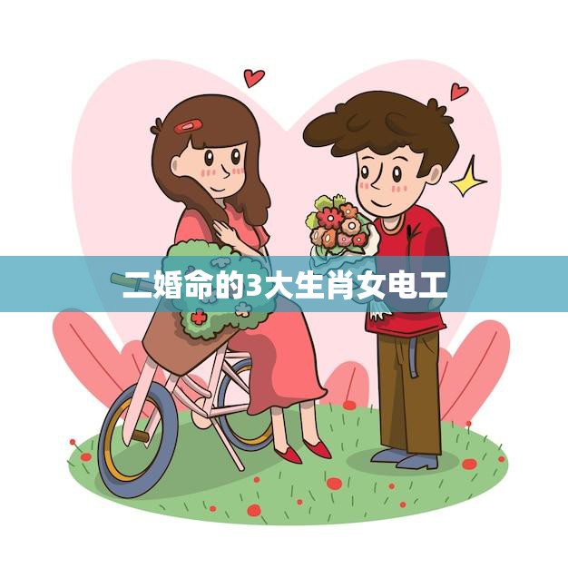 二婚命的3大生肖女电工(谁是最有可能再婚的女电工)