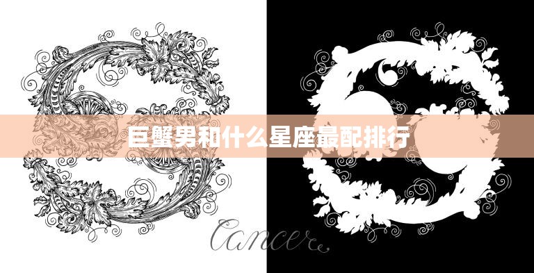 巨蟹男和什么星座最配排行(十二星座配对大揭秘)