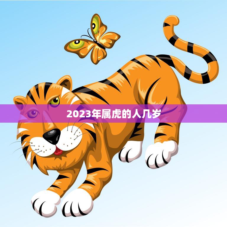 2023年属虎的人几岁(探究属虎人的命运与特点)