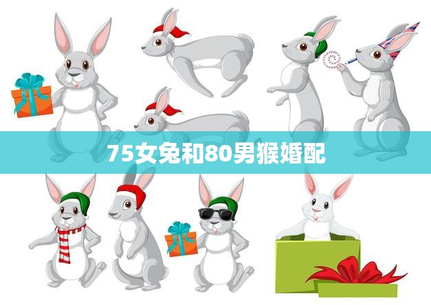 75女兔和80男猴婚配(天生一对)