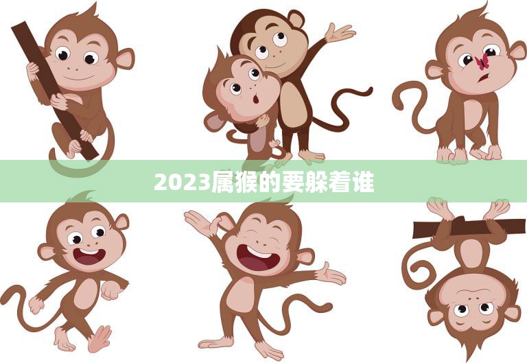 2023属猴的要躲着谁(如何避免与这些星座的人发生冲突)