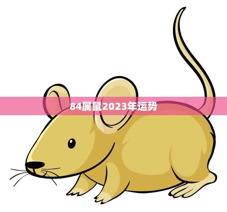 84属鼠2023年运势(财运亨通事业顺利)