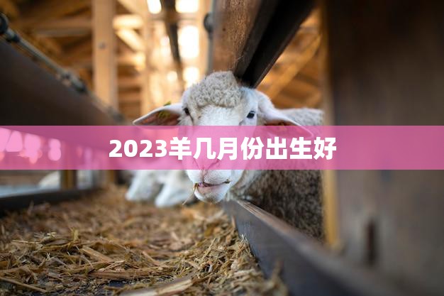 2023羊几月份出生好(最佳出生月份分析)