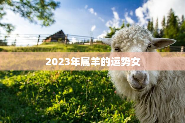 2023年属羊的运势女(幸运星高照事业爱情双丰收)