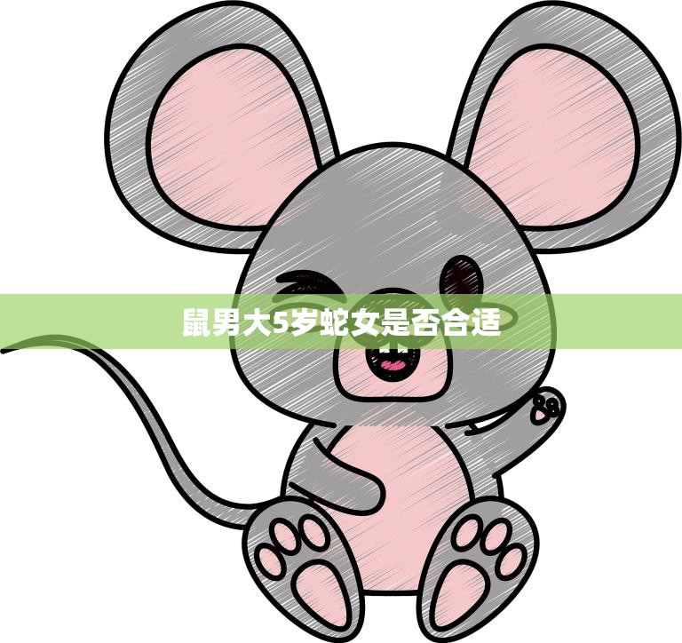 鼠男大5岁蛇女是否合适(年龄差异不是问题关键看这些)