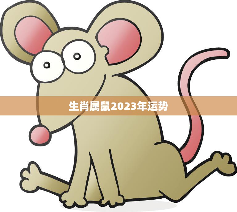 生肖属鼠2023年运势(财运亨通事业有成)