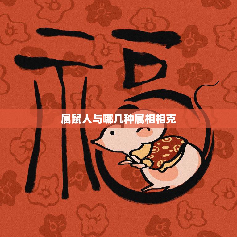 属鼠人与哪几种属相相克(解析属相相克对属鼠人的影响)