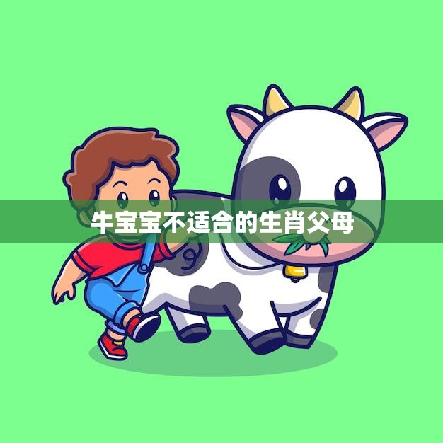 牛宝宝不适合的生肖父母(哪些生肖父母与牛宝宝不合拍)