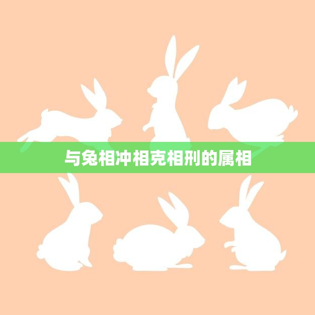 与兔相冲相克相刑的属相(命运多舛如何化解)