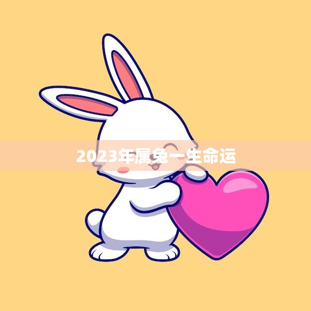 2023年属兔一生命运(未来三年的发展趋势)