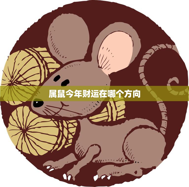 属鼠今年财运在哪个方向(揭秘2023年属鼠的财富走向)