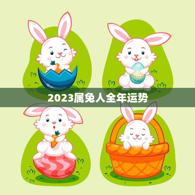 2023属兔人全年运势(顺风顺水财运亨通)