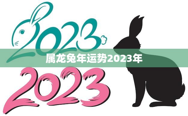 属龙兔年运势2023年(龙兔合作财运亨通)
