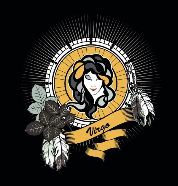 处女座星盘分析图