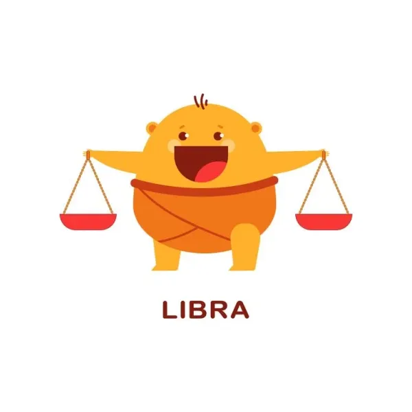 天秤座性格特征模型图