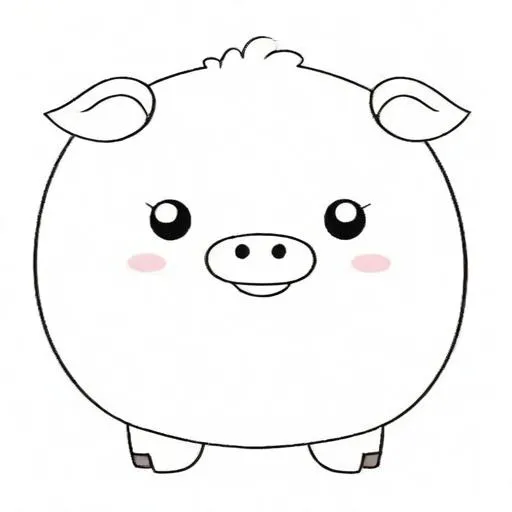 十二生肖简笔画圆圆的 萌萌的 十二生肖简笔画圆圆的 萌萌的