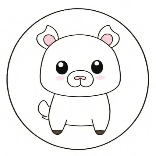 十二生肖简笔画圆圆的 萌萌的 十二生肖简笔画圆圆的 萌萌的